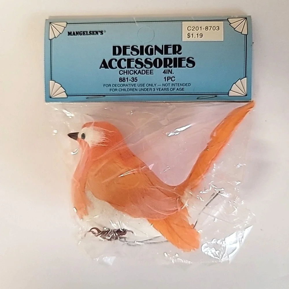NOS Lot of 7 Colorful Craft‎ Birds 3